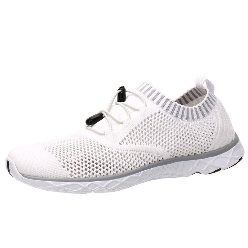 Load image into Gallery viewer, aleader 6 / WHITE/LIGHT GRAY/KNIT Aleader Women&#39;s Xdrain Classic Knit Water Shoes
