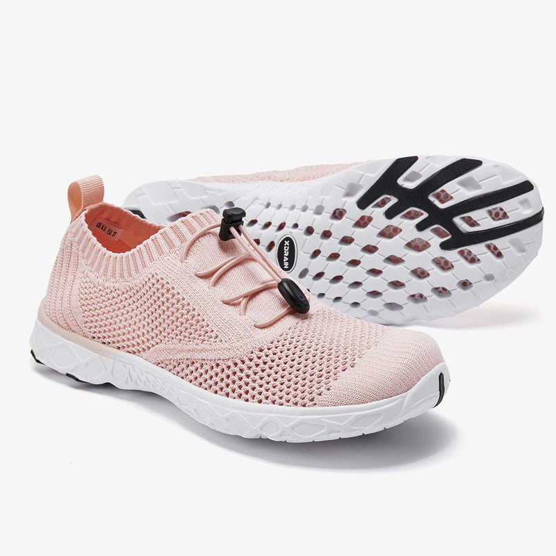 Laden Sie das Bild in Galerie -Viewer, Aleader 6 / Pink Melange Aleader Women’s Xdrain Knit Pro Water Shoes  - Pink Melange
