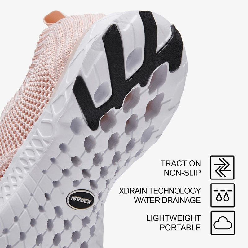 Laden Sie das Bild in Galerie -Viewer, Aleader Aleader Women’s Xdrain Knit Pro Water Shoes  - Pink Melange
