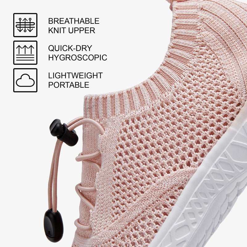 Load image into Gallery viewer, Aleader Aleader Women’s Xdrain Knit Pro Water Shoes  - Pink Melange
