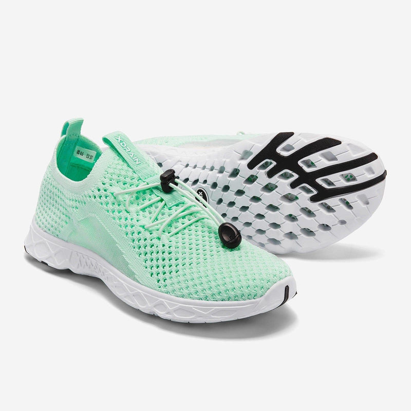 Laden Sie das Bild in Galerie -Viewer, Aleader 6 / Blue Glass-XD Aleader Women&#39;s Xdrain Vibe Knit Water Shoes
