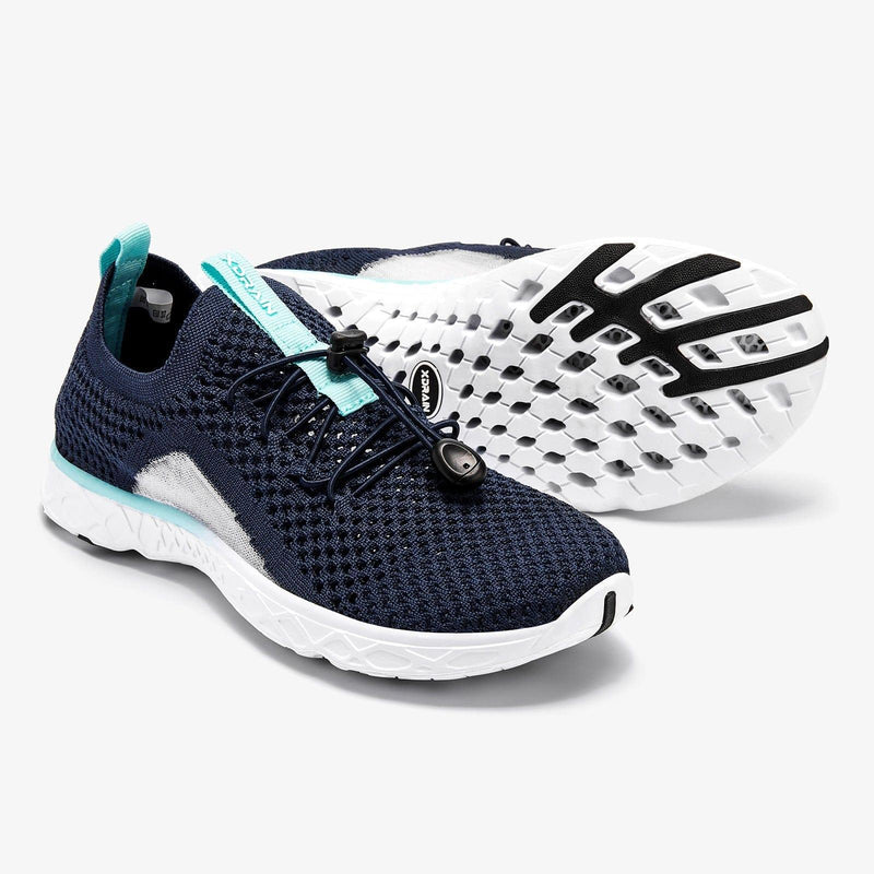 Load image into Gallery viewer, Aleader 6 / Navy-XD Aleader Women&#39;s Xdrain Vibe Knit Water Shoes
