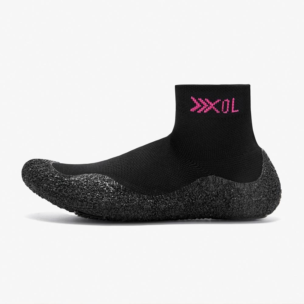 CN 6 / BLACK FUSHIA/XOL Aleader XOL Women's Barefoot Minimalist Sock Shoes