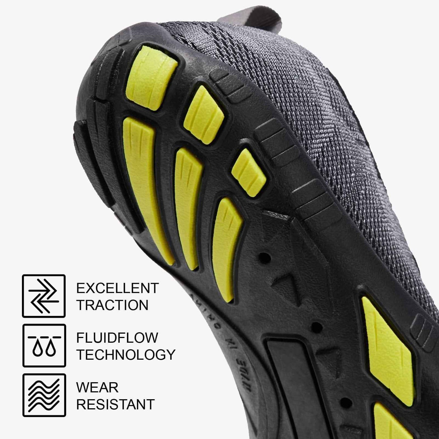 Hiitave Men's Barefoot Mesh Water Shoes AleaderGear