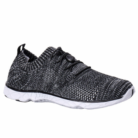aleader 7 / GRAY MIXED/BLACK/KNIT Men's Xdrain Classic Knit Water Shoes