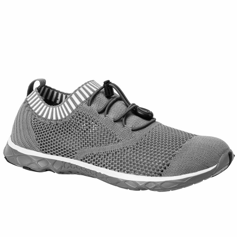 Load image into Gallery viewer, aleader 7 / OVERCAST GRAY/BEIGE/KNIT Men&#39;s Xdrain Classic Knit Water Shoes
