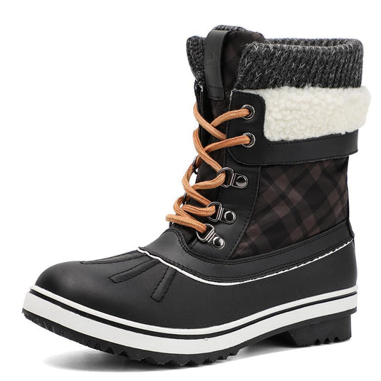 aleader 6 / BLACK/MC 1 Women’s Fashion Waterproof Winter Snow Boots - Black/MC 1