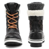 aleader Women’s Fashion Waterproof Winter Snow Boots - Black/MC 1